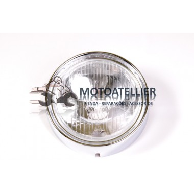 Optica Farol Plastico Vespa  TS/GRT/SPRINT.V/RALLY 